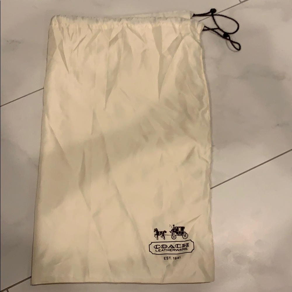 Coach dust bag